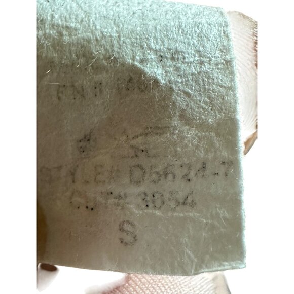 White Lace & Pink Pleated Sleeveless Dress Back Tie Raw Hem By Olive Tree Sz S - Picture 5 of 9